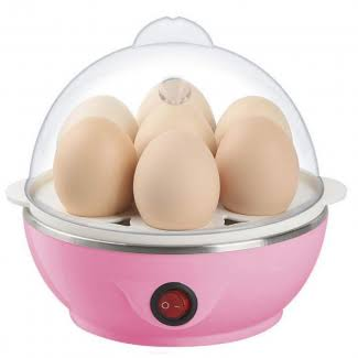 Electric Egg Boiler 7 Eggs Steamer Multifunctional Cooker with Auto Shut Off for Omelet Soft Medium and Hard Boiled Eggs